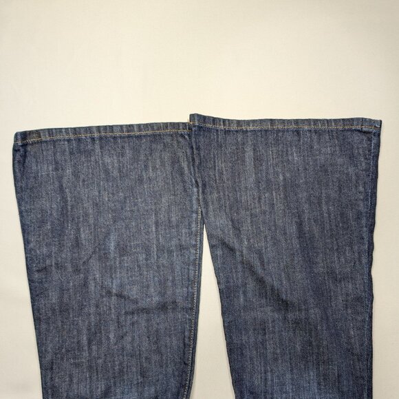 Joe's Jeans Blue Denim Bootcut Flare Visionaire Style Dark Size Women's W 29 - Picture 4 of 5